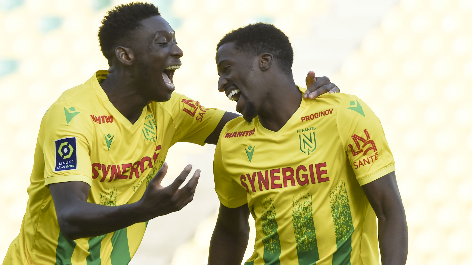 Abdoul Kader Bamba Randal Kolo Muani Nantes Brest Ligue 1 18/10/2020