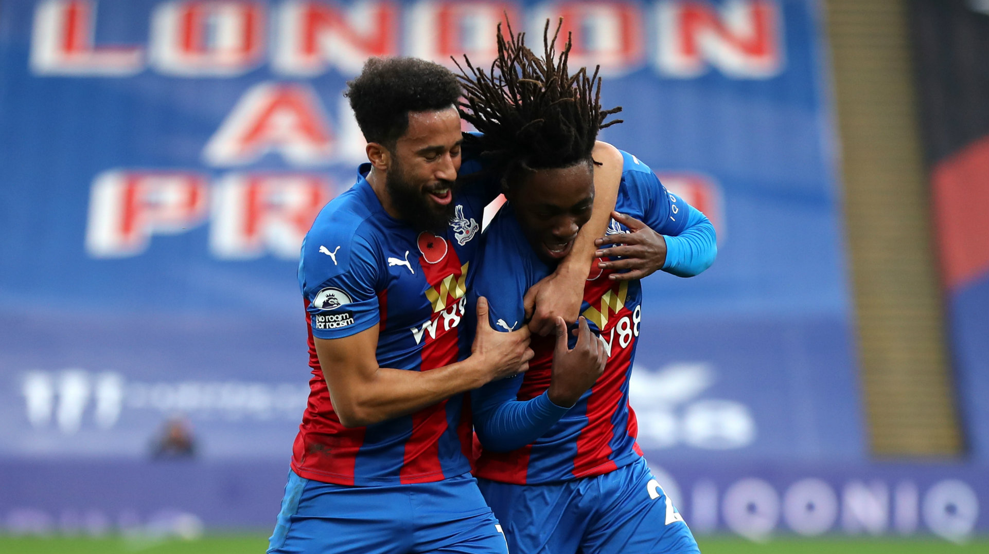 Andros Townsend Eberechi Eze Crystal Palace vs Leeds Premier League 2020-21