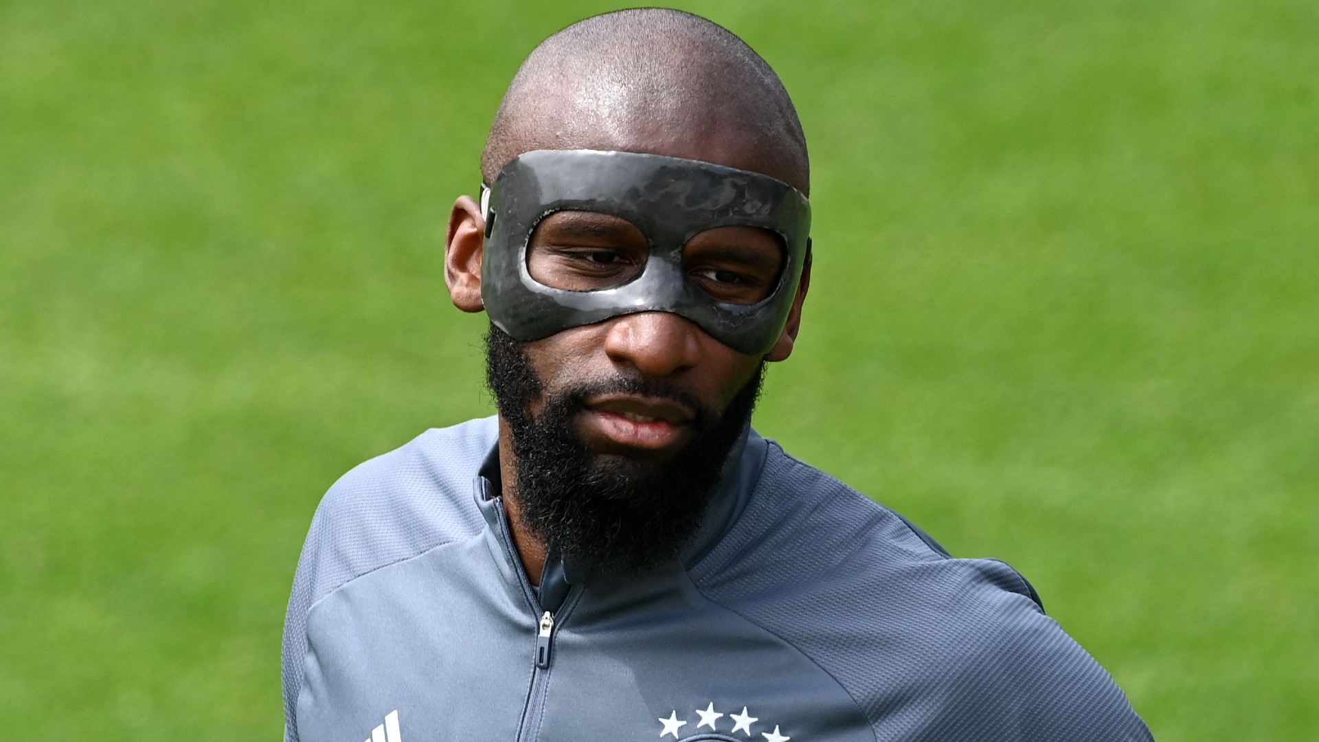 Antonio Rudiger mask Germany 2021