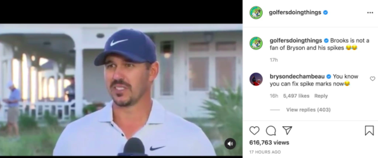 Brooks Koepka Bryson DeChambeu Brooks Koepka Bryson DeChambeu