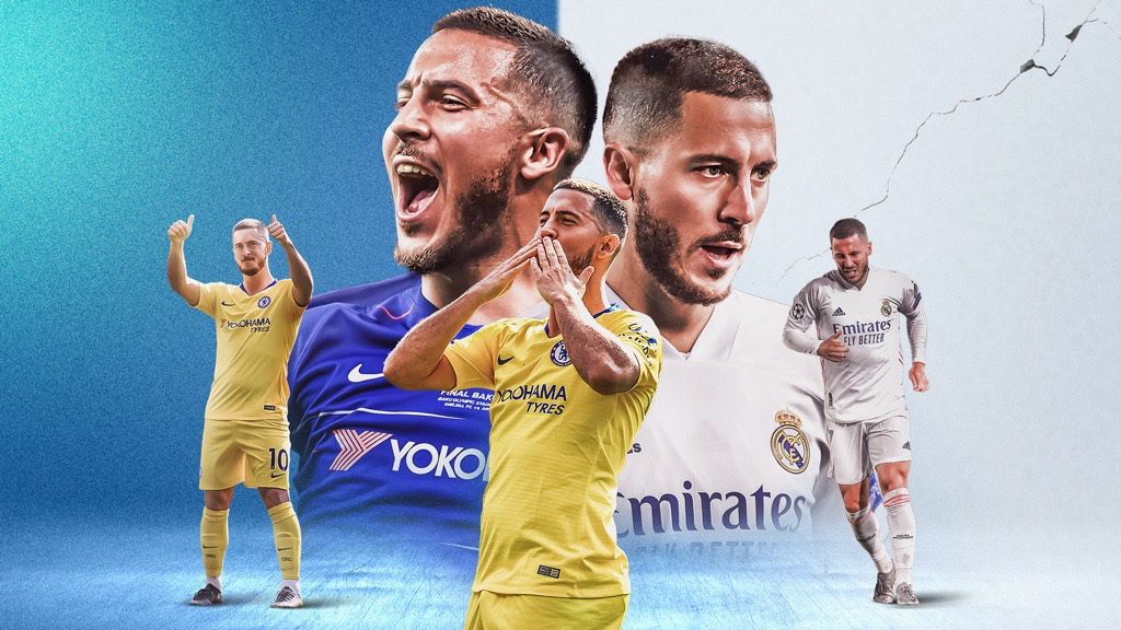 Eden Hazard Chelsea Real Madrid GFX