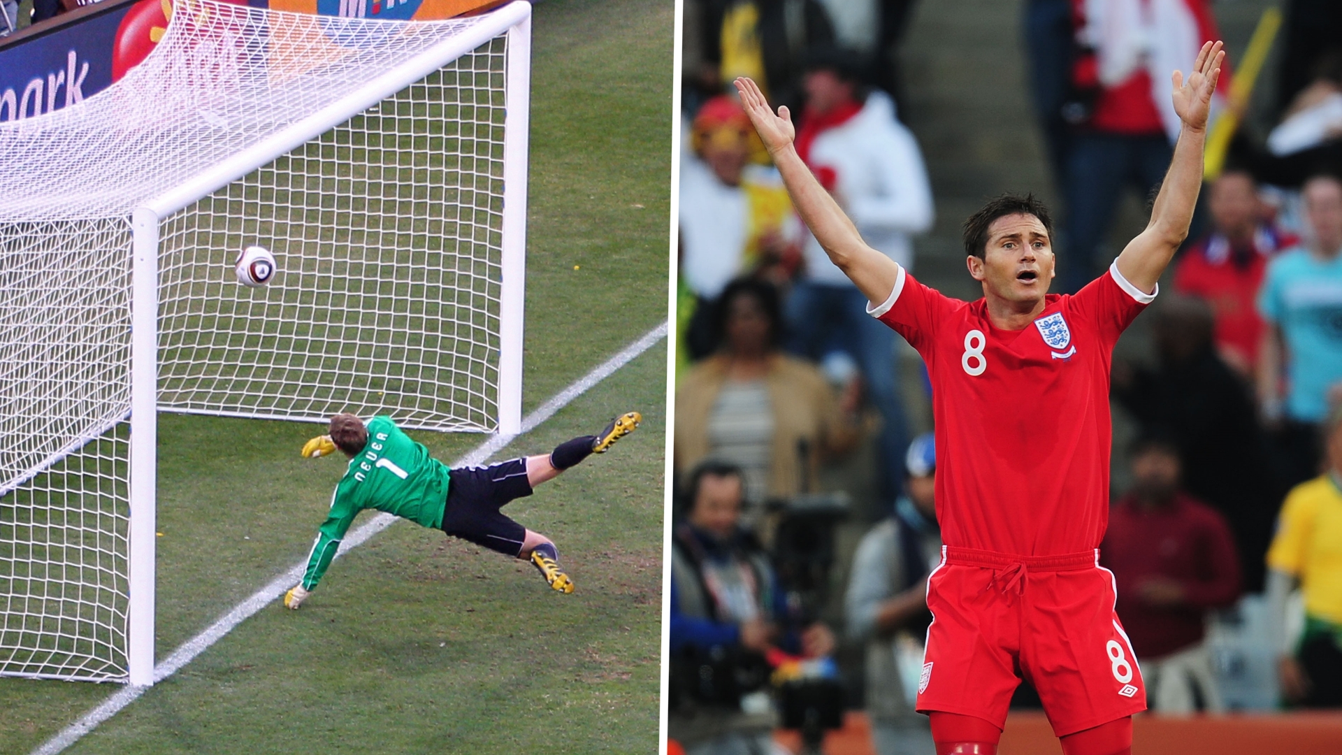 Frank Lampard England Germany World Cup 2010