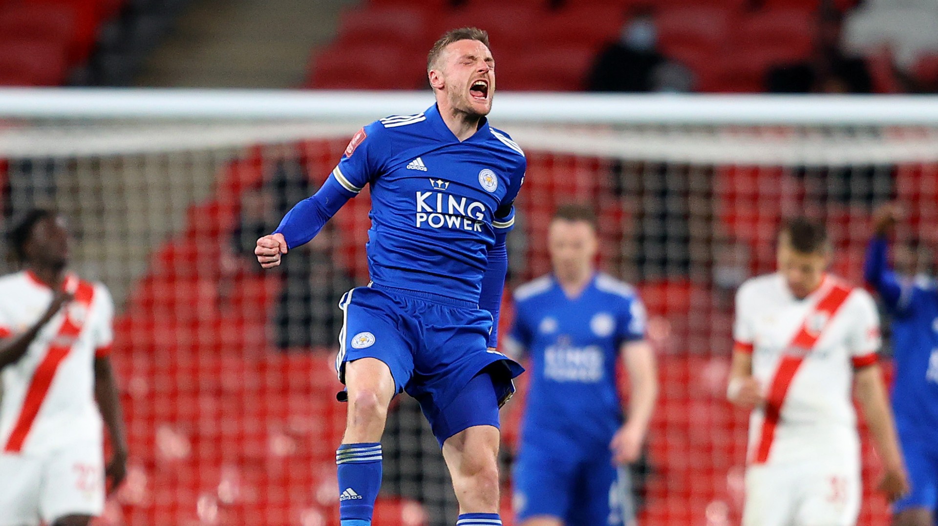 Jamie Vardy - Leicester vs Southampton FA Cup semifinal 18042021