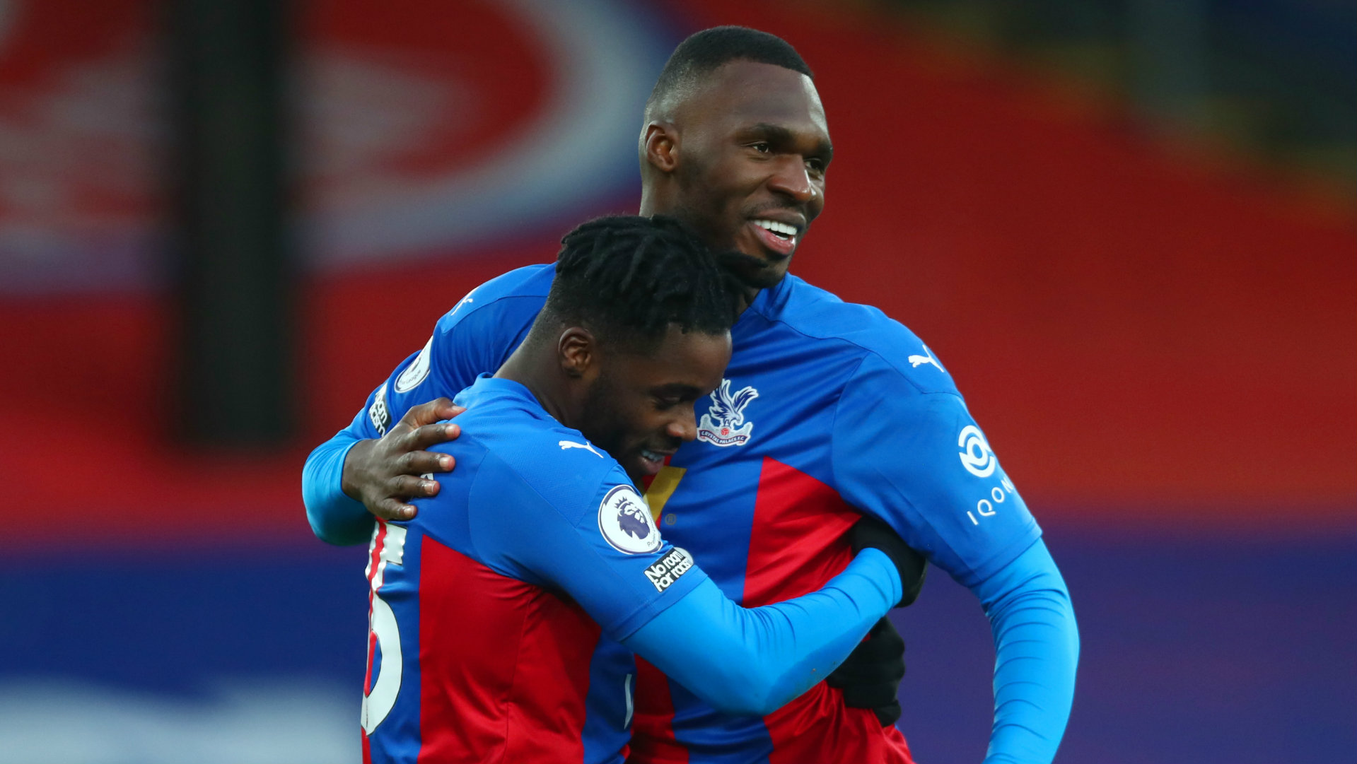 Jeffrey Schlupp Christian Benteke Crystal Palace vs Sheffield United Premier League 2020-21