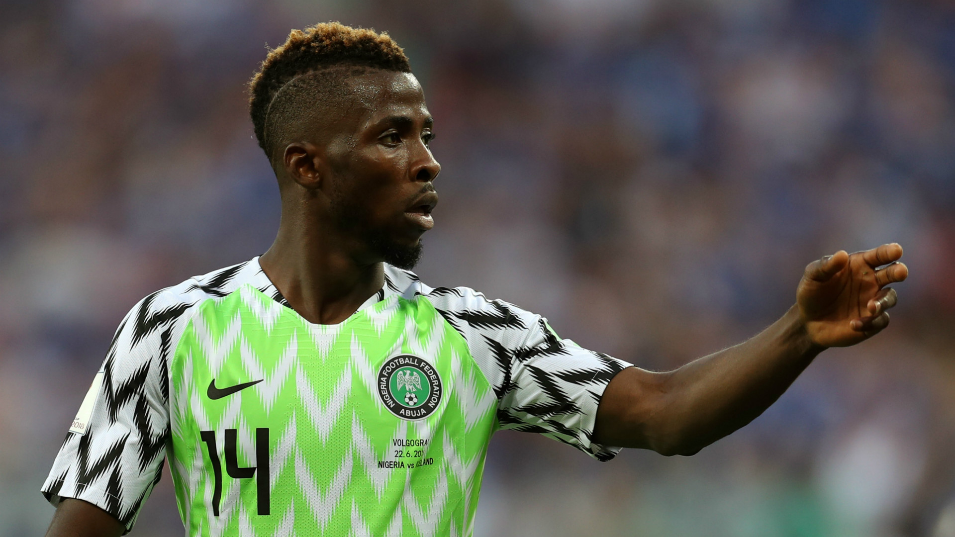 Kelechi Iheanacho Nigeria 2018