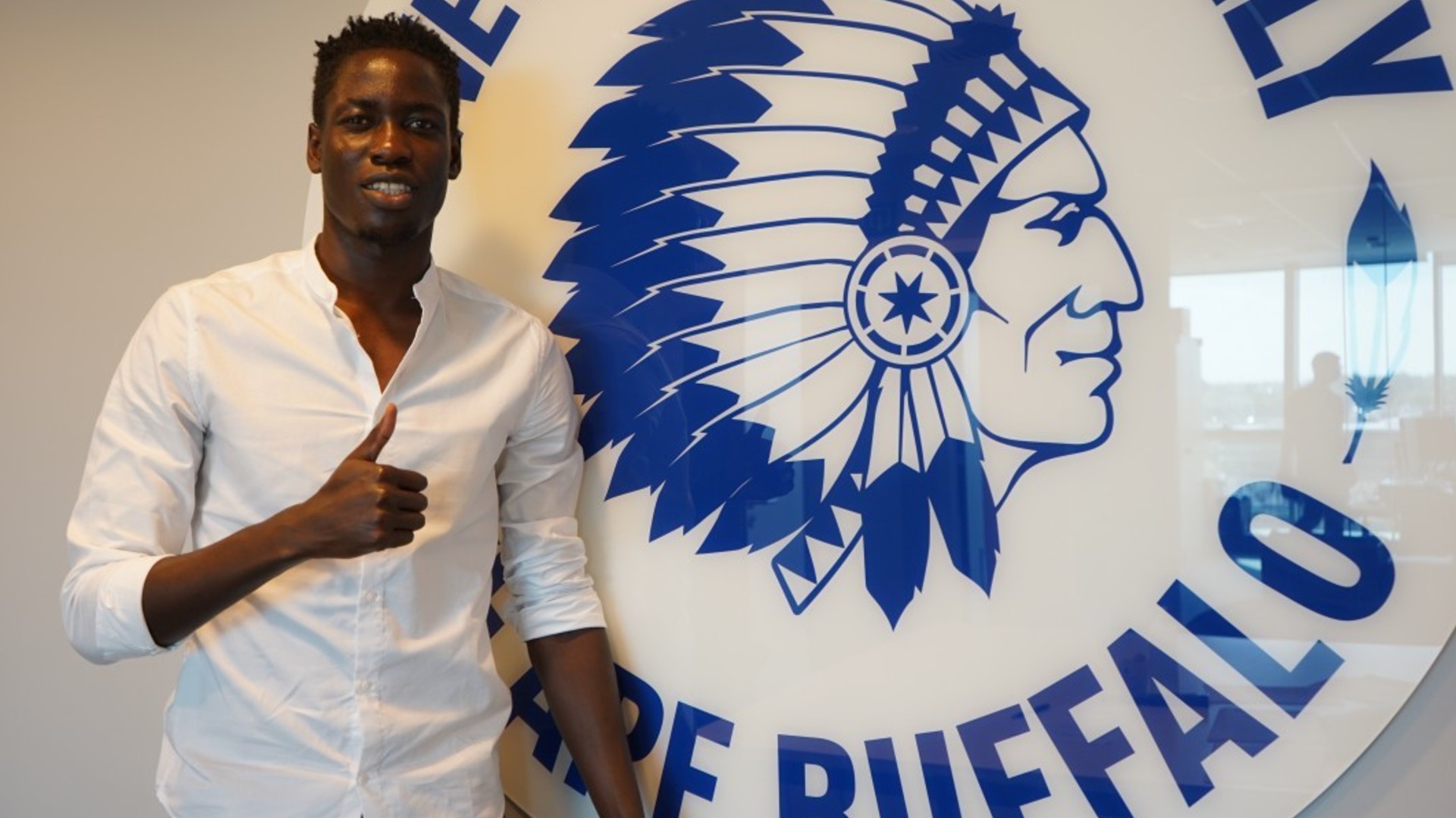 Kenya defender Joseph Okumu of KAA Gent.