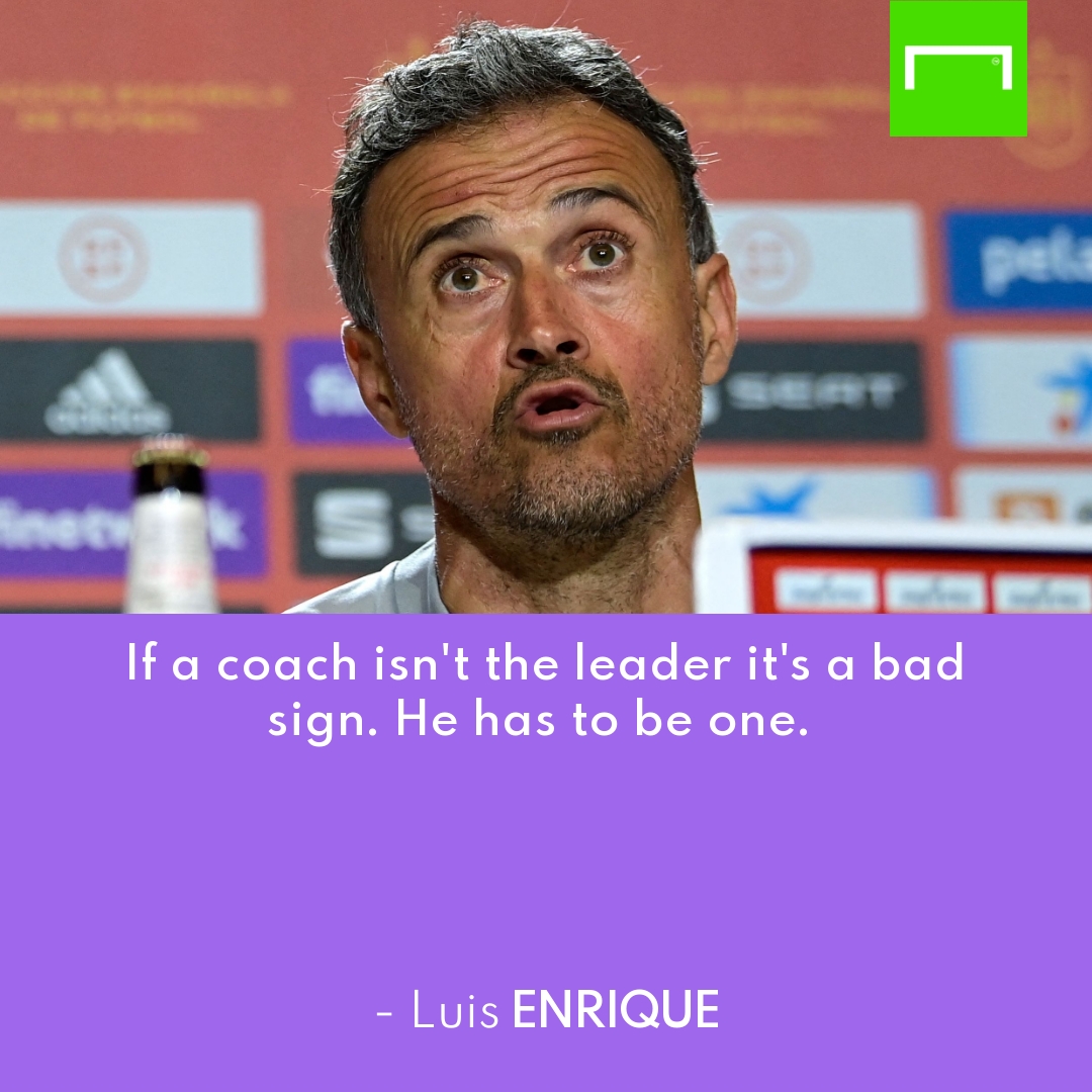 Luis Enrique quote Spain GFX