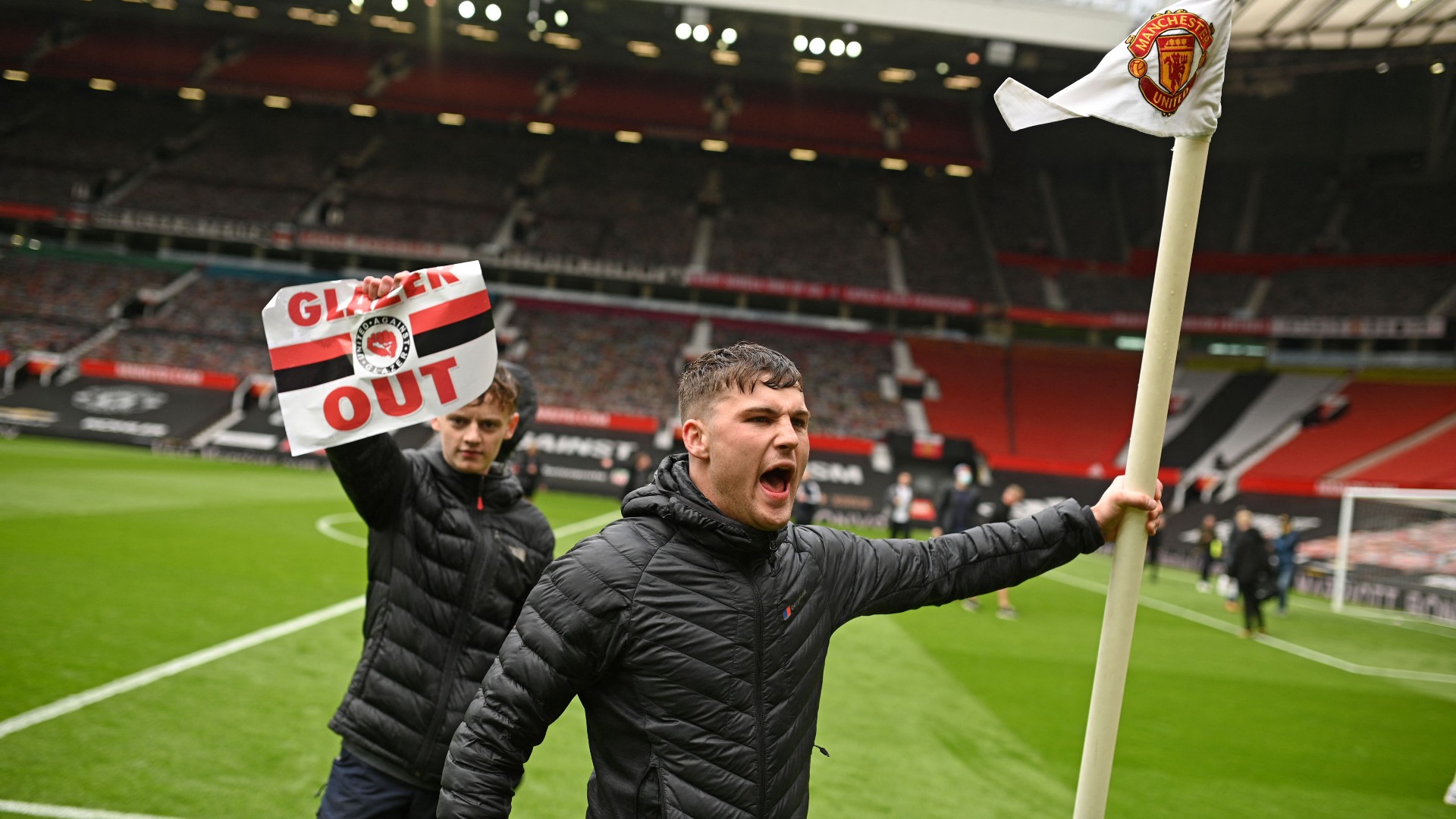 Man Utd fan protests 2021