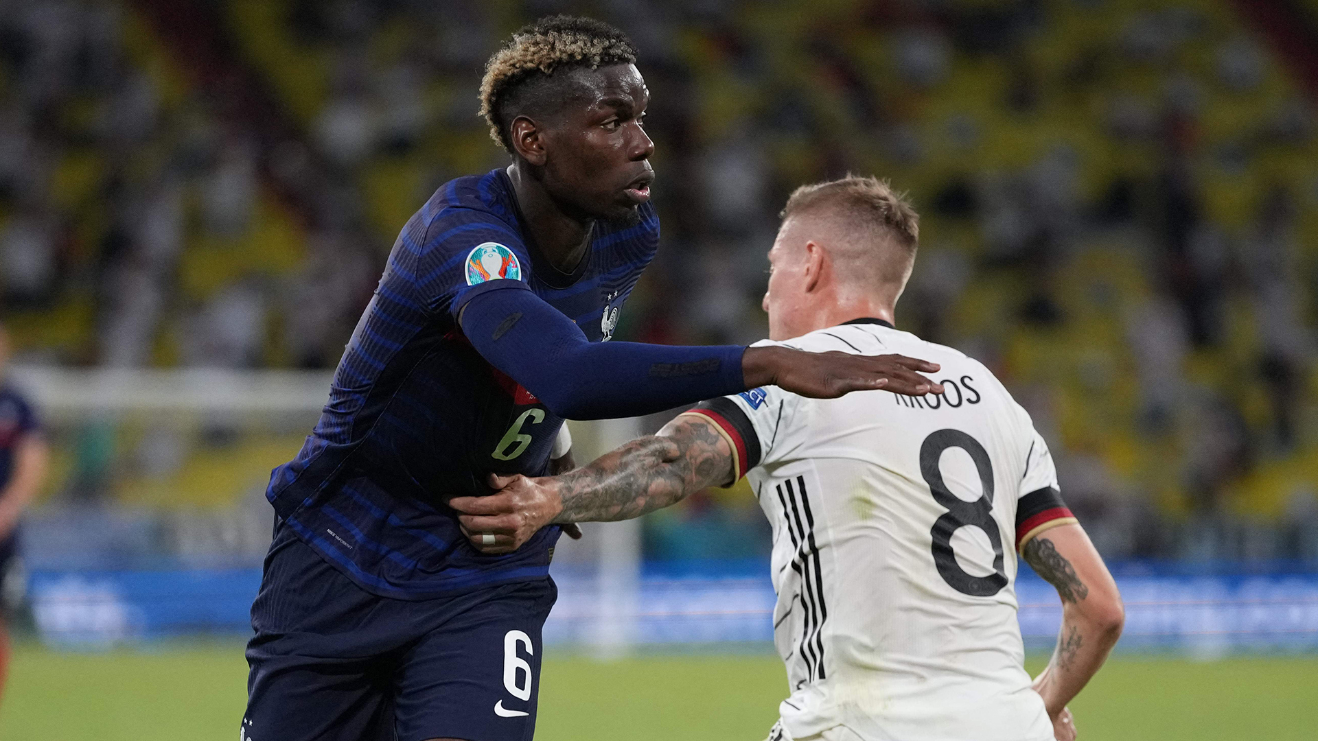 Paul Pogba Toni Kroos France Germany Euro 2020