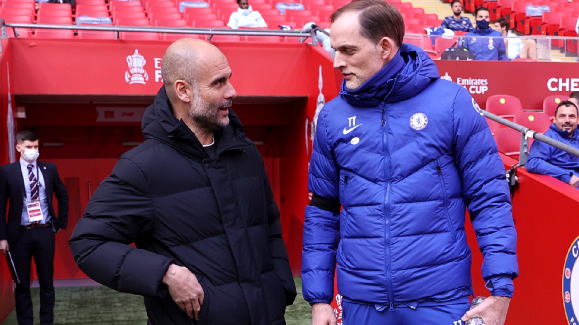 Pep Guardiola and Thomas Tuchel Pep Guardiola and Thomas Tuchel