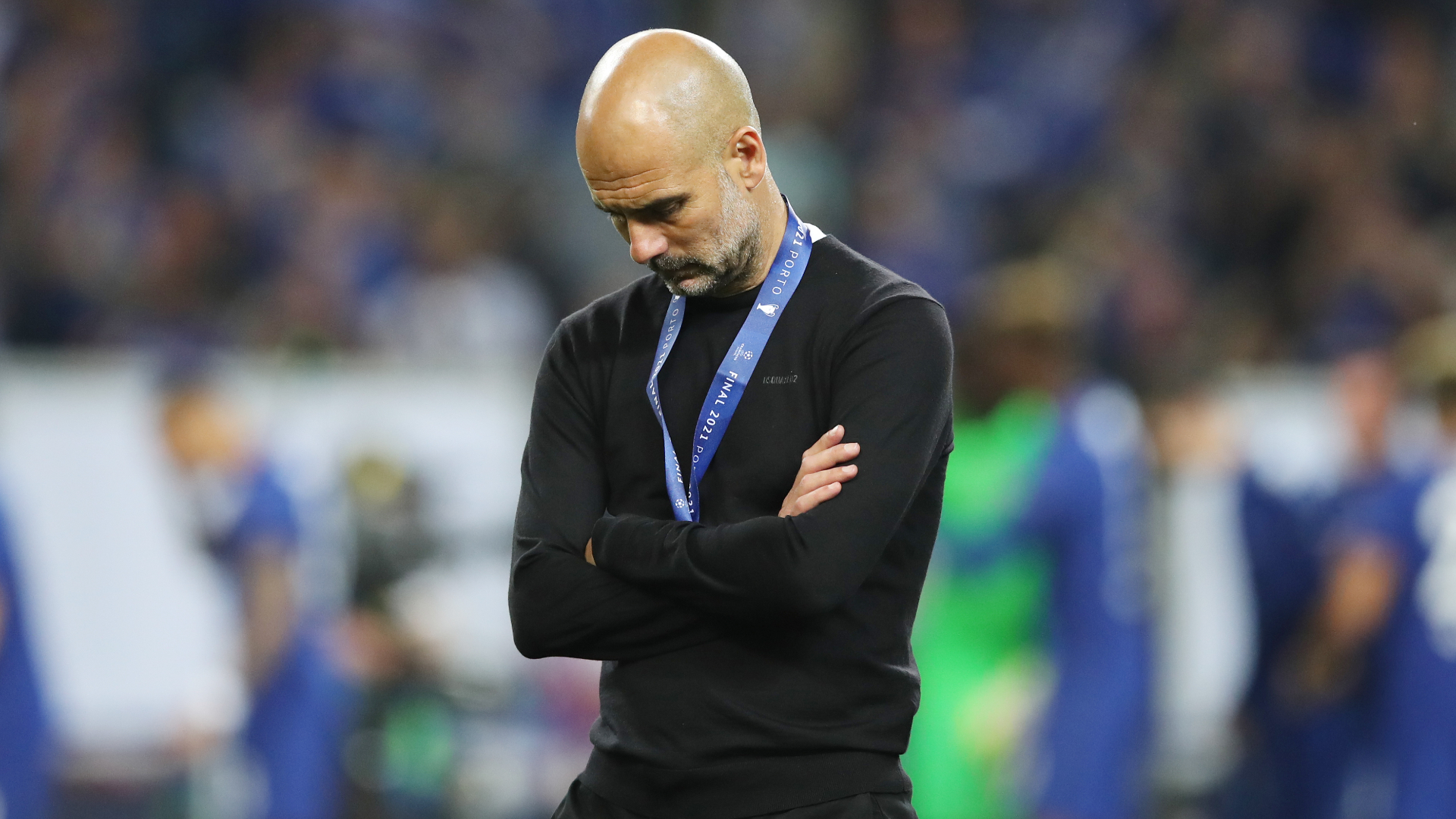 Pep Guardiola Manchester City Champions League final 2020-21