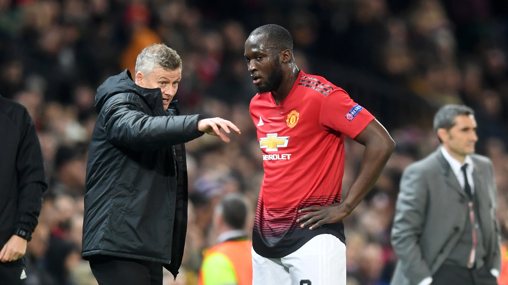 Romelu Lukaku Ole Gunnar Solskjaer Man Utd