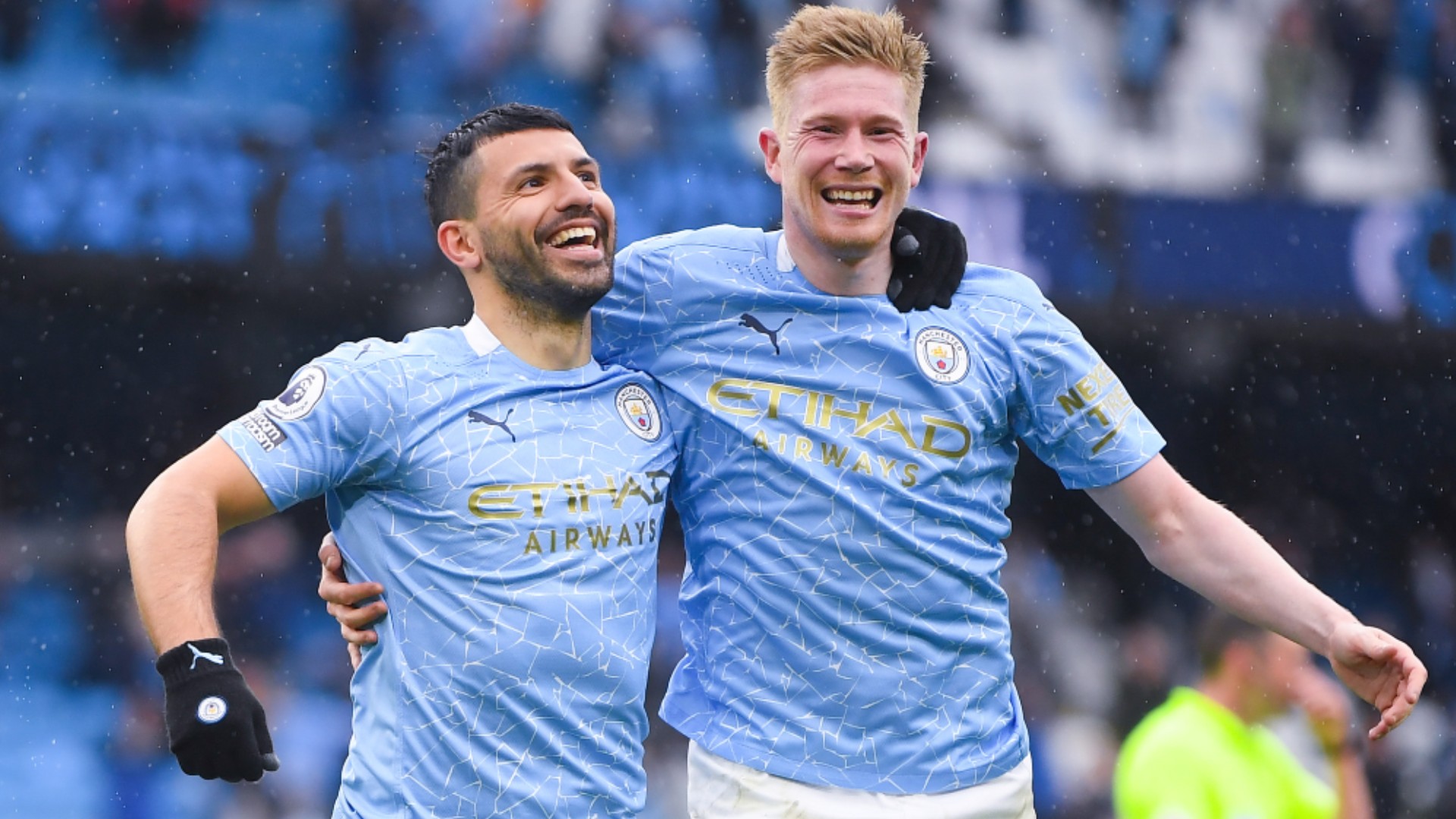 Sergio Aguero and Kevin De Bruyne