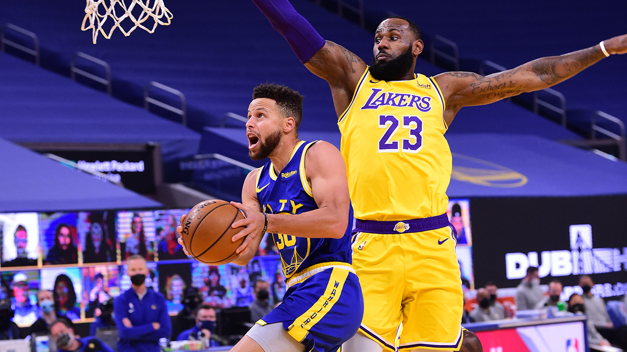 Stephen Curry, LeBron James