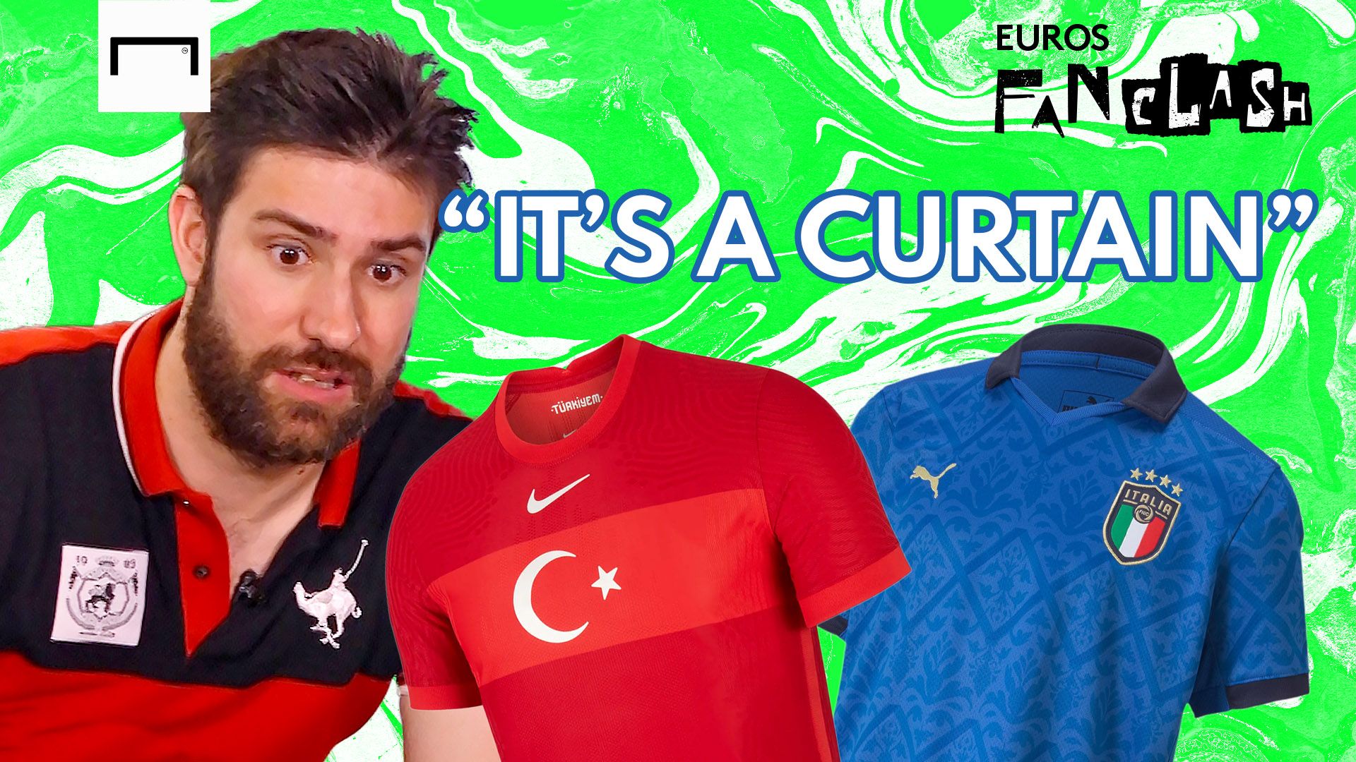 Turkey vs Italy Euros kit battle