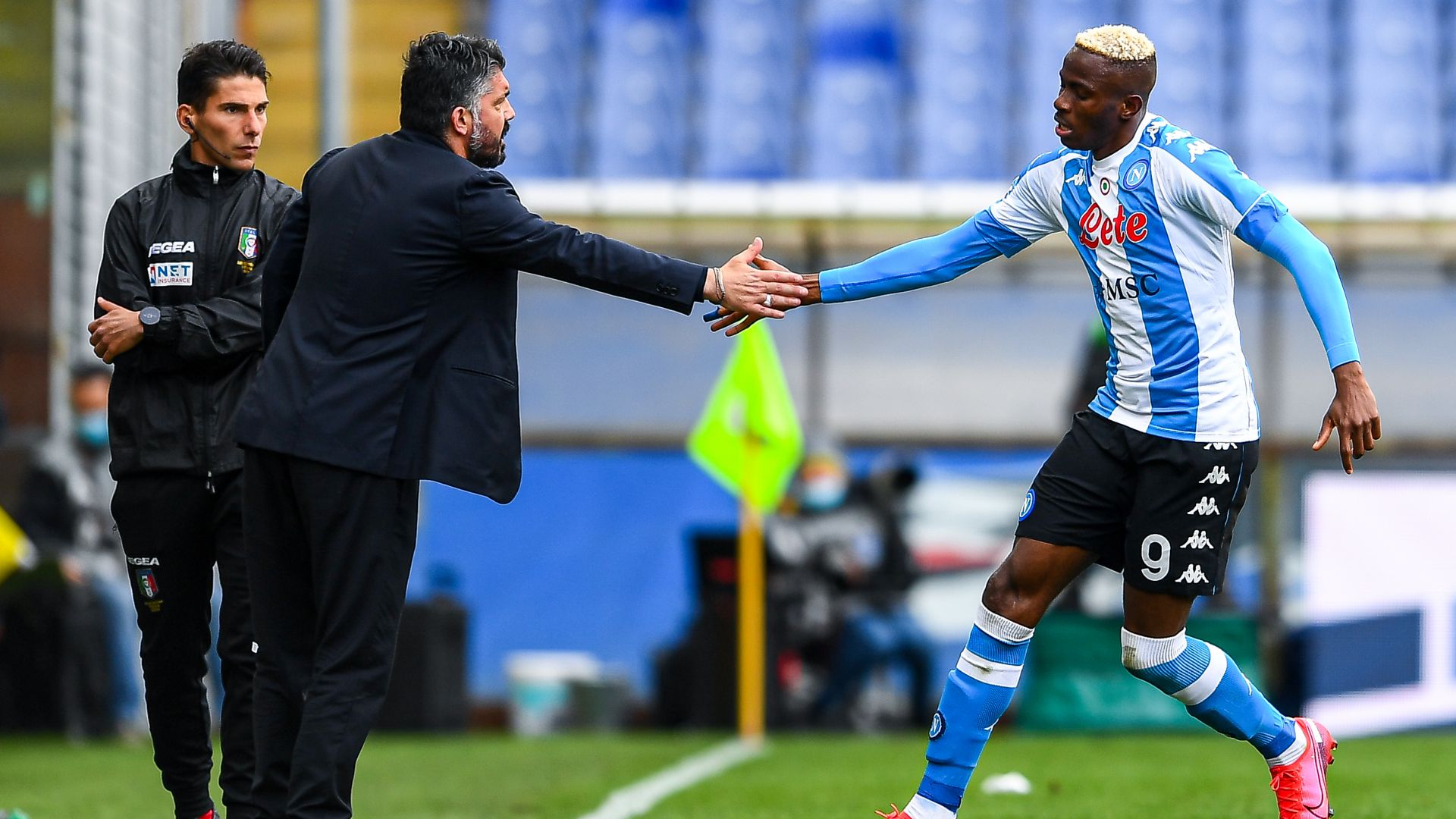 Victor Osimhen Sampdoria Napoli Serie A