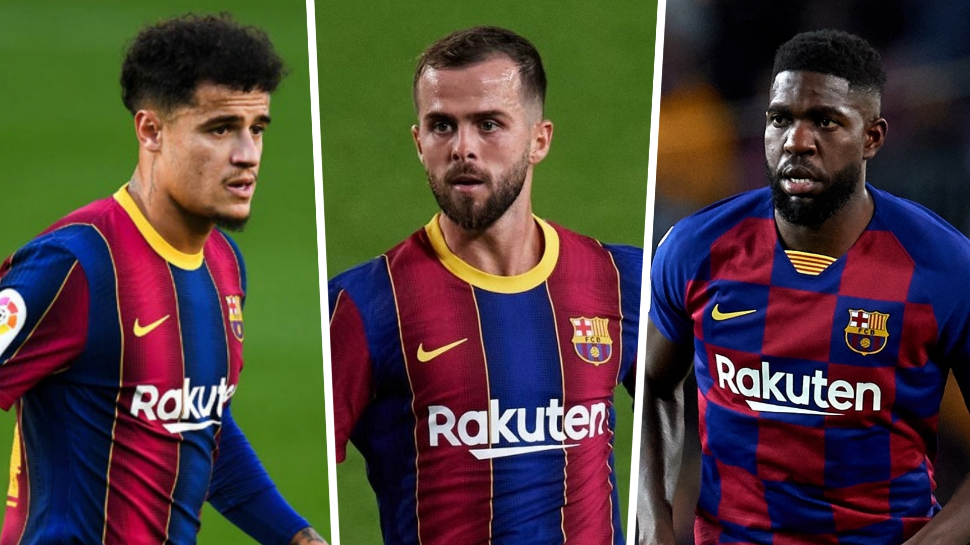 Coutinho Pjanic Umtiti Barcelona