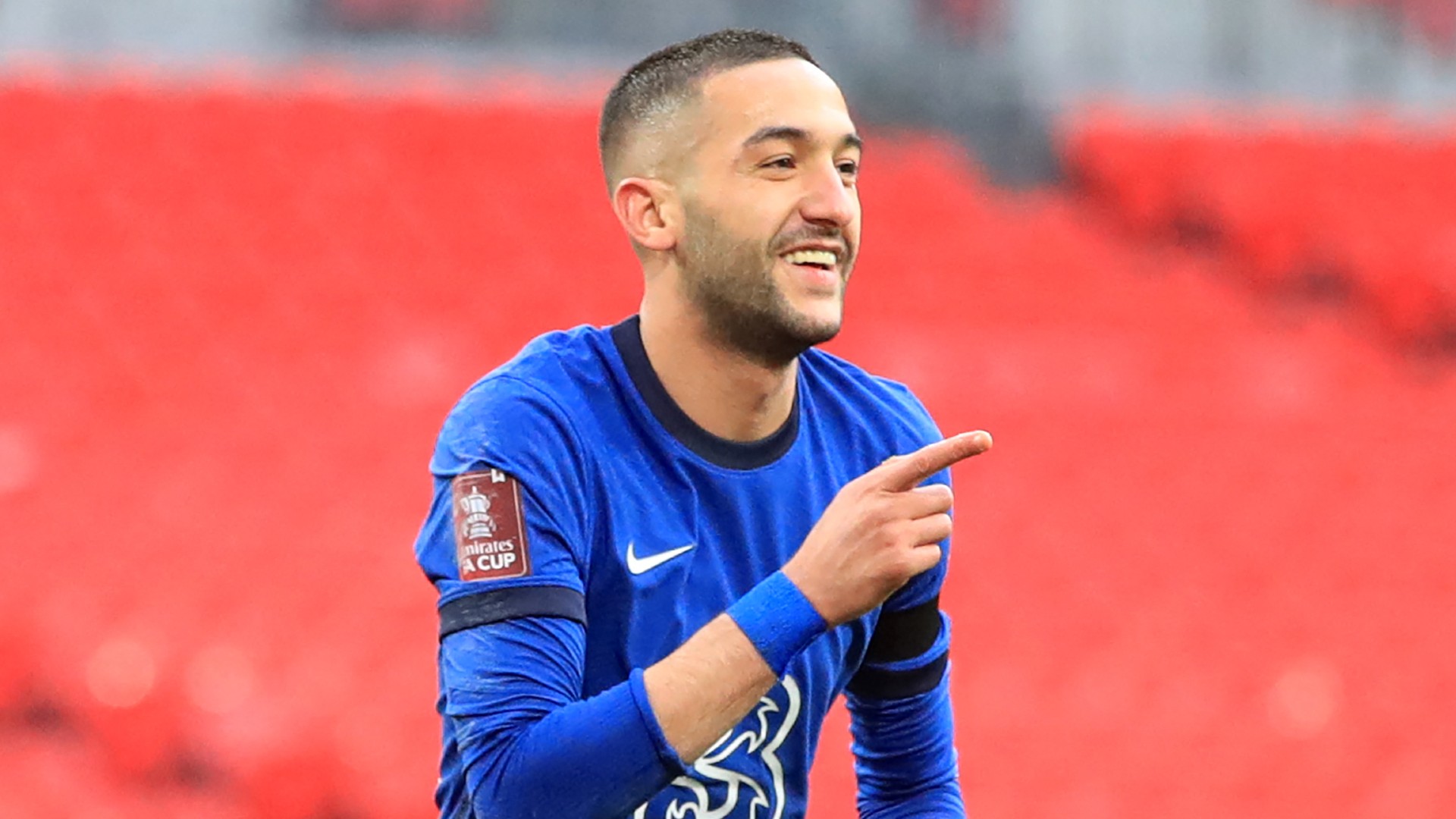 Hakim Ziyech Chelsea vs Man City FA Cup 2020-21