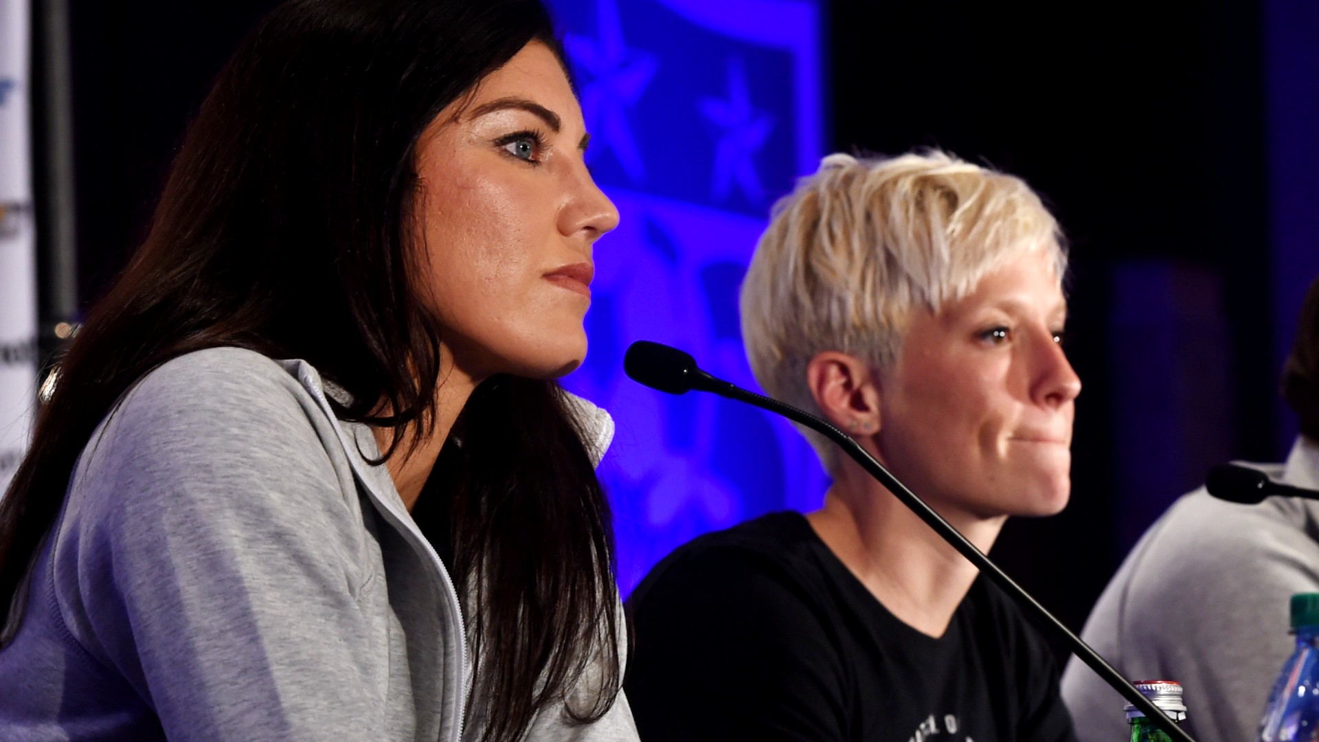 Hope Solo - Megan Rapinoe - USWNT - 2015 Hope Solo - Megan Rapinoe - USWNT - 2015