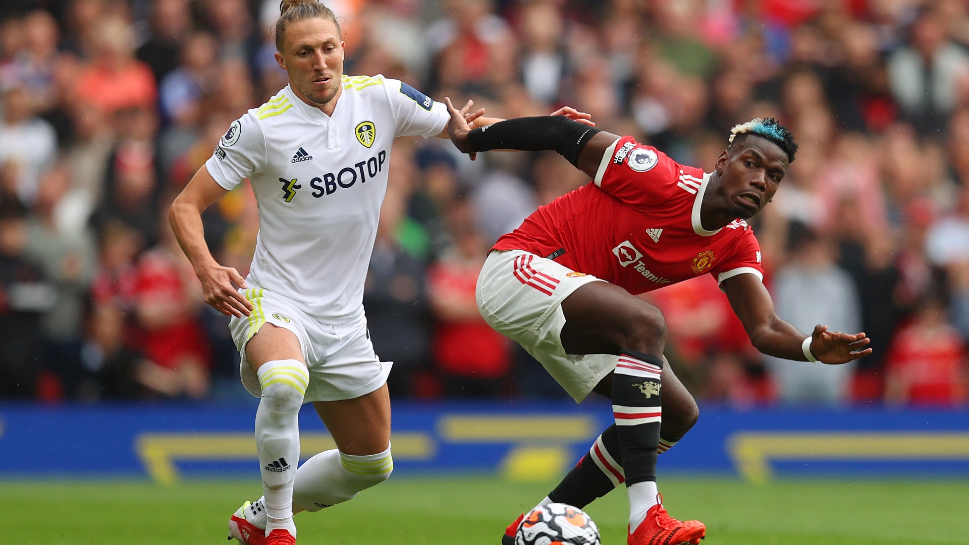 Paul Pogba Man Utd Leeds 2021