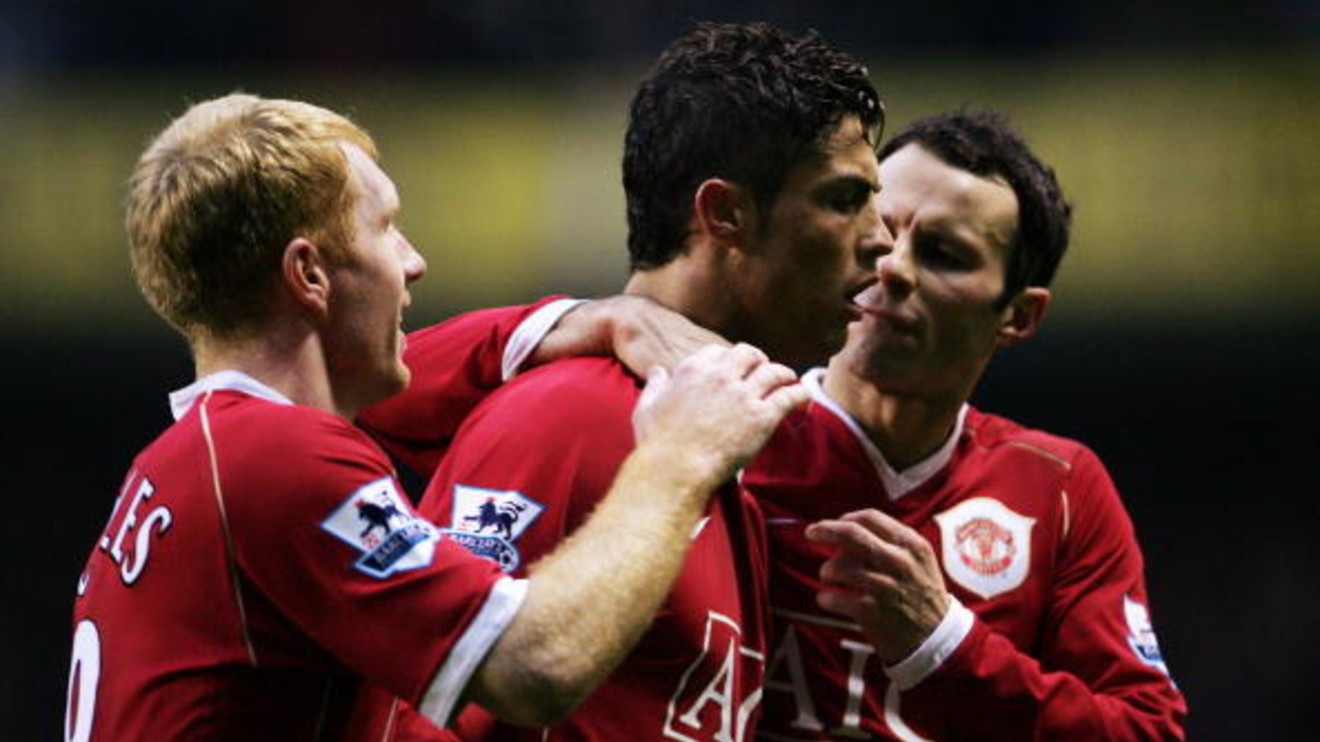 Paul Scholes, Cristiano Ronaldo, Ryan Giggs