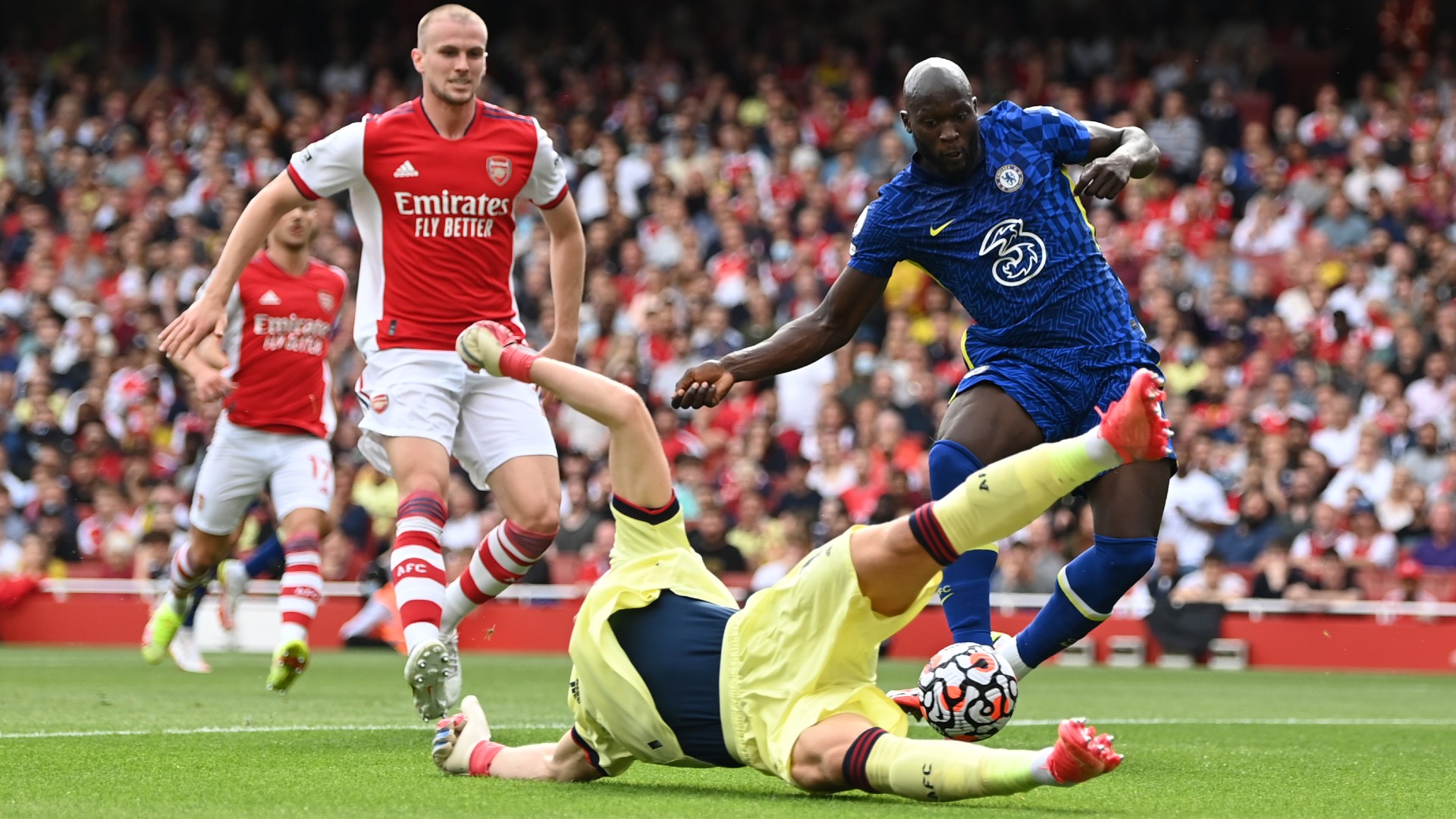 Romelu Lukaku goal Arsenal Chelsea 2021