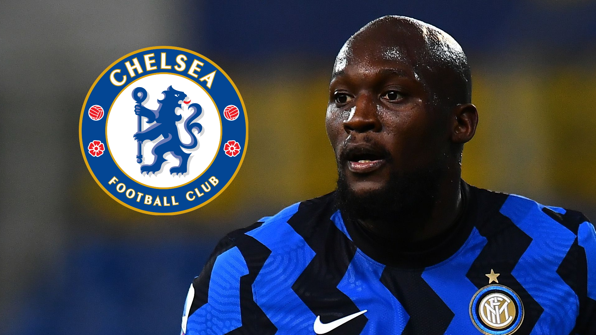 Romelu Lukaku, Inter, Chelsea badge