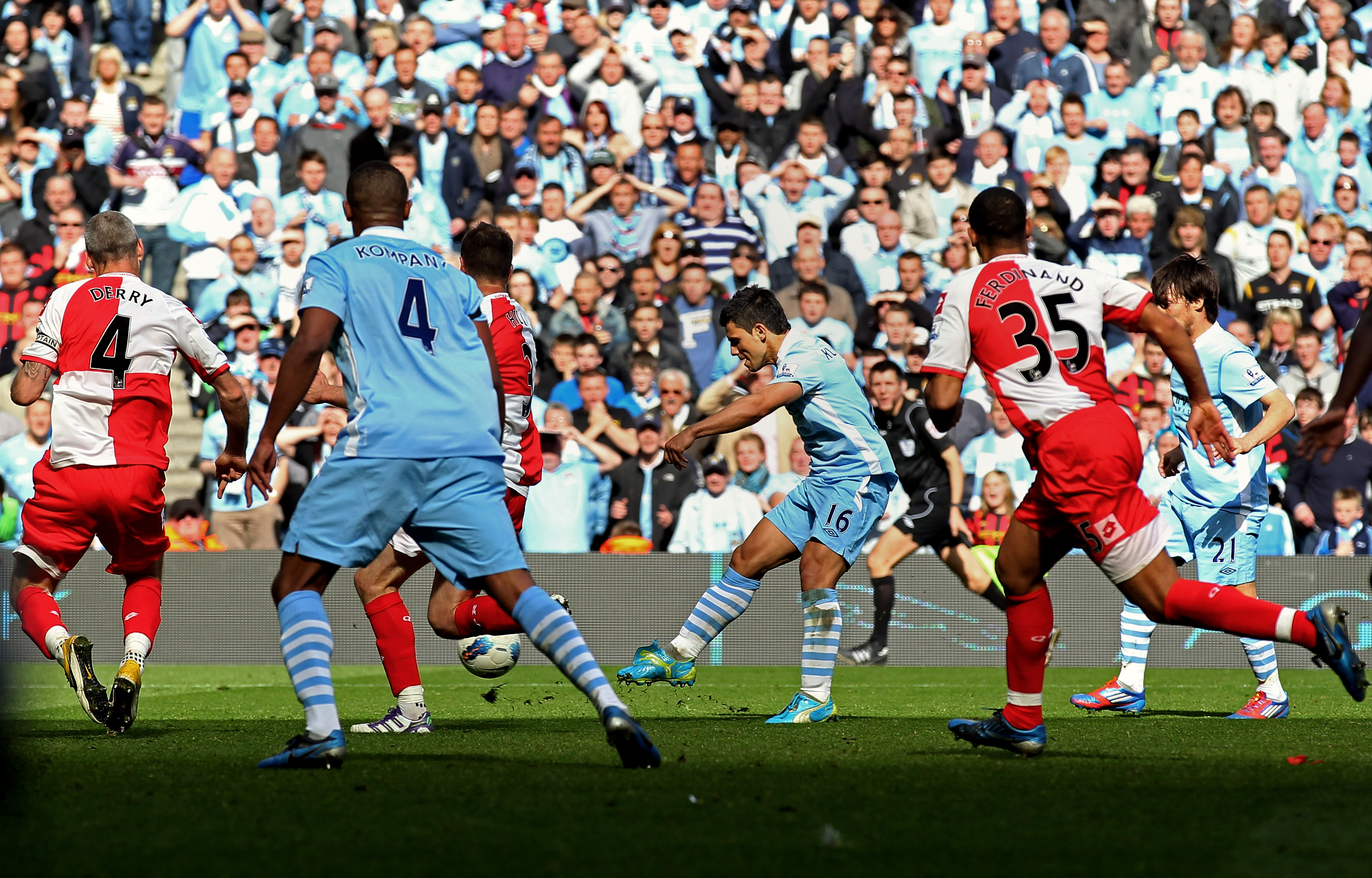 Sergio Aguero Man City QPR 13052012