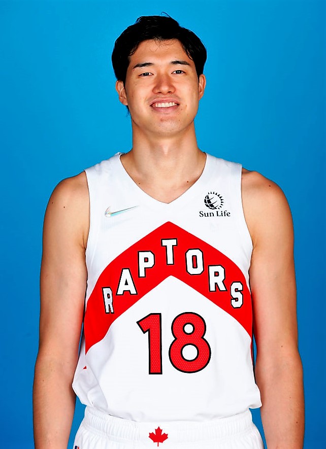 渡邊雄太 2021-22シーズン メディアデー ポートレイト Yuta Watanabe Raptors