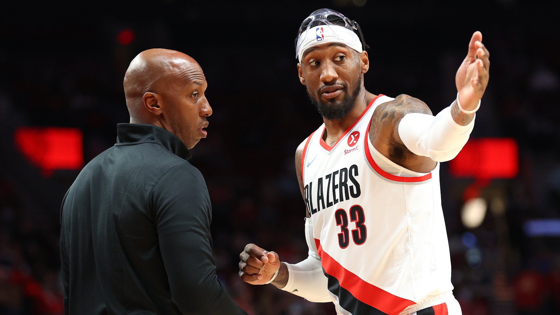 Chauncey Billups and Robert Covington