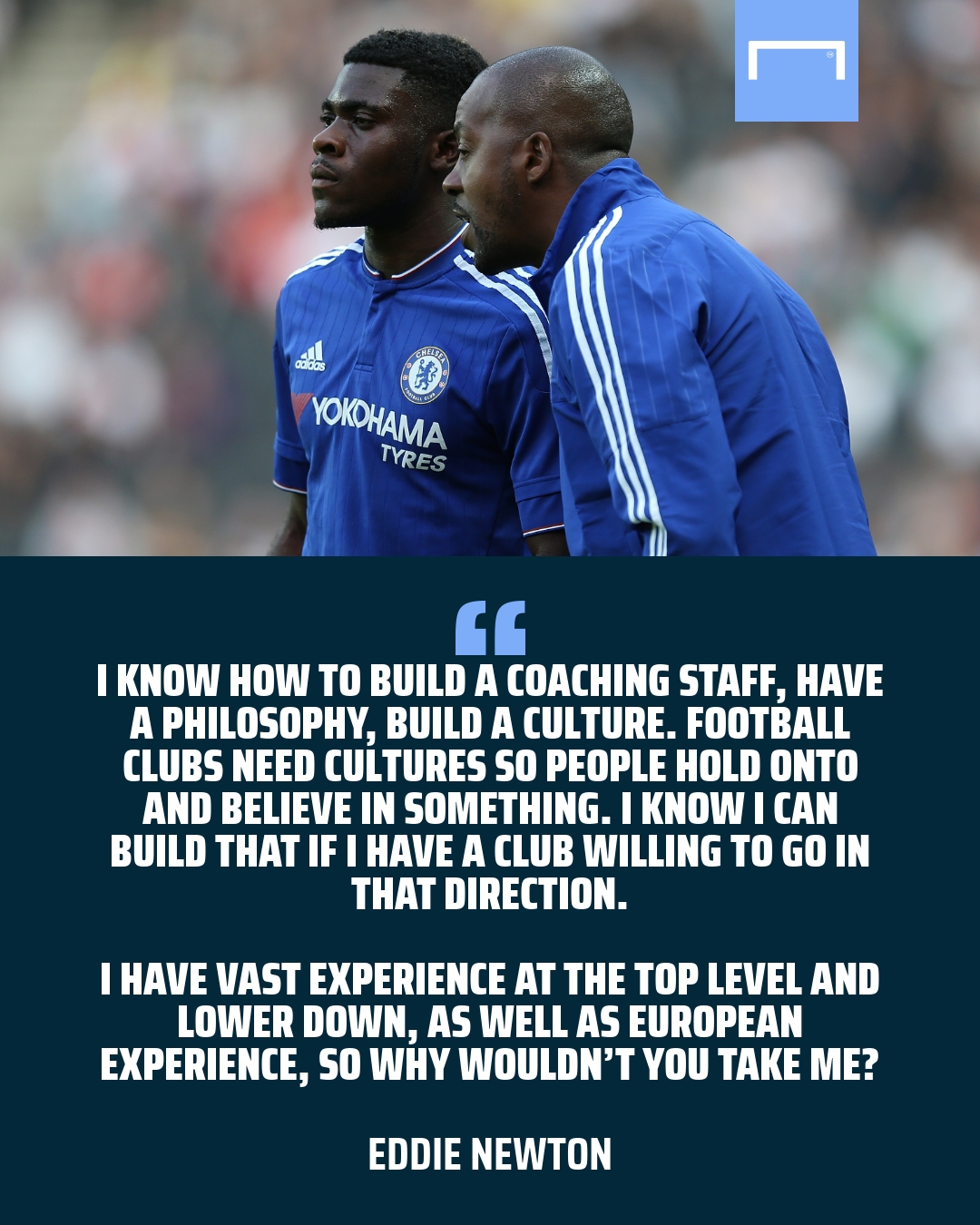 Eddie Newton Chelsea quote GFX