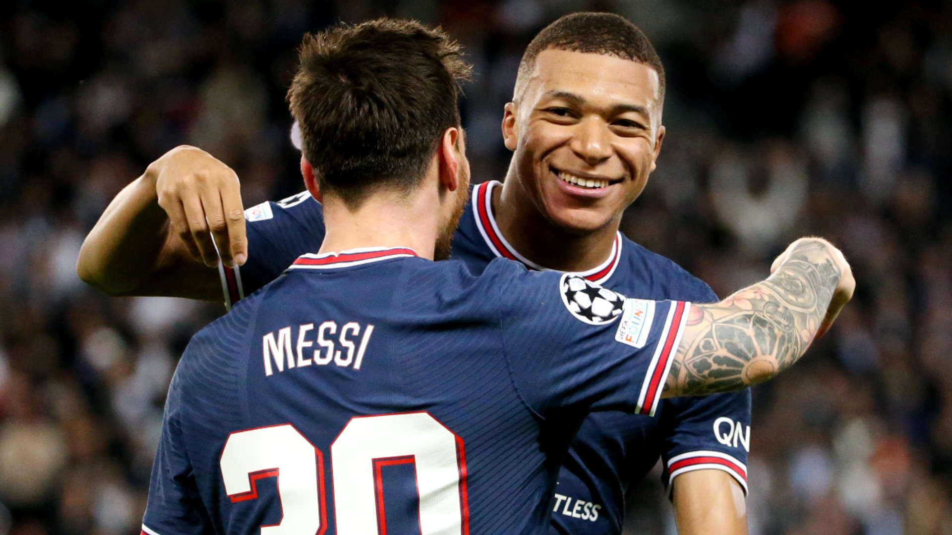 Kylian Mbappe - Lionel Messi - PSG - September 2021