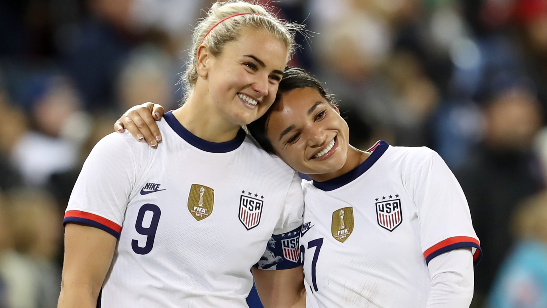 Lindsey Horan - Sophia Smith - USWNT - October 22, 2021