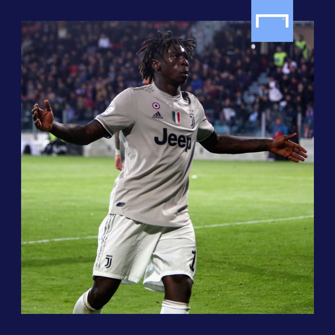 Moise Kean Juventus Cagliari Serie A 2019 GFX