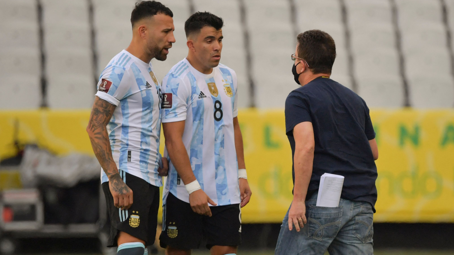 Otamendi Acuna Argentina Brazil 2021