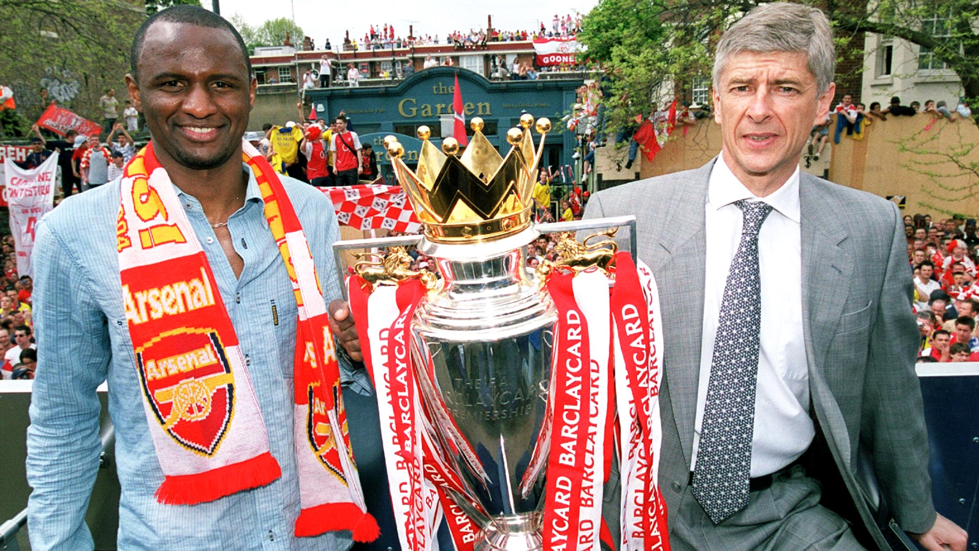 Patrick Vieira - Arsene Wenger - Arsenal