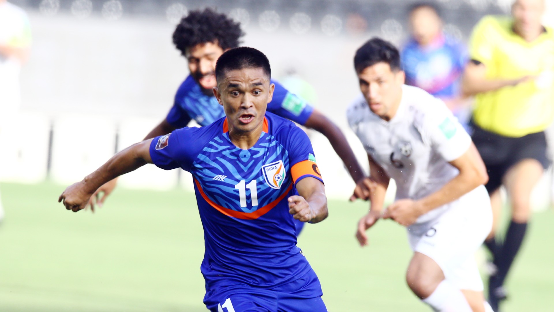 Sunil Chhetri India Afghanistan 2022 WCQ