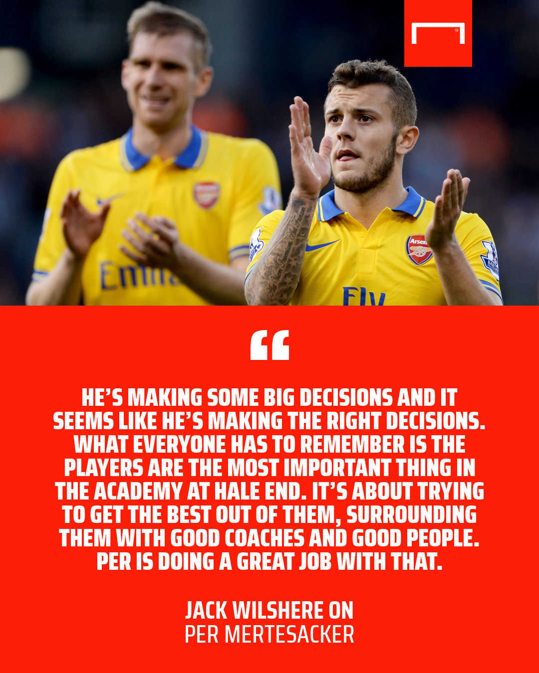 Wilshere Mertesacker