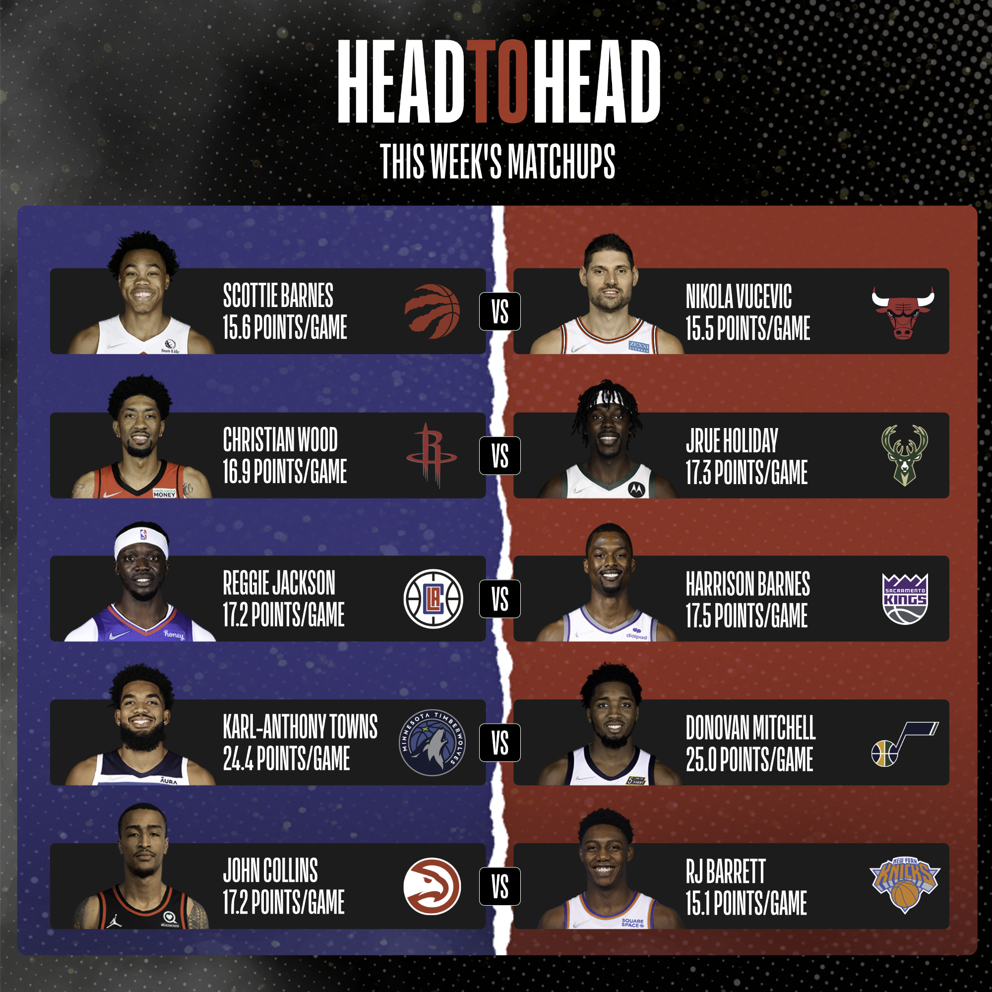 Head-to-Head Week 3