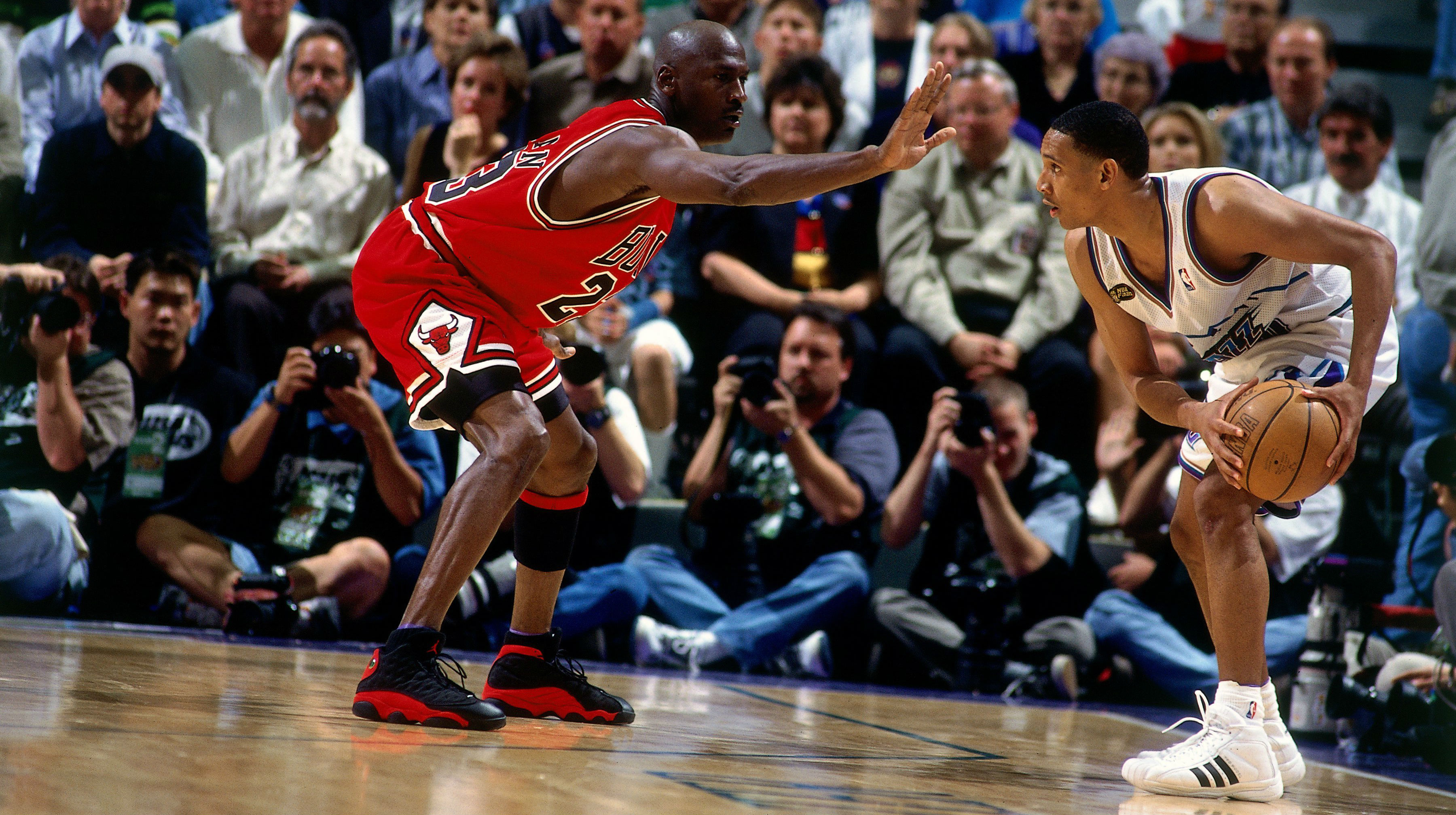 Las Air Jordan 13 durante las Finales vs. Utah Jazz