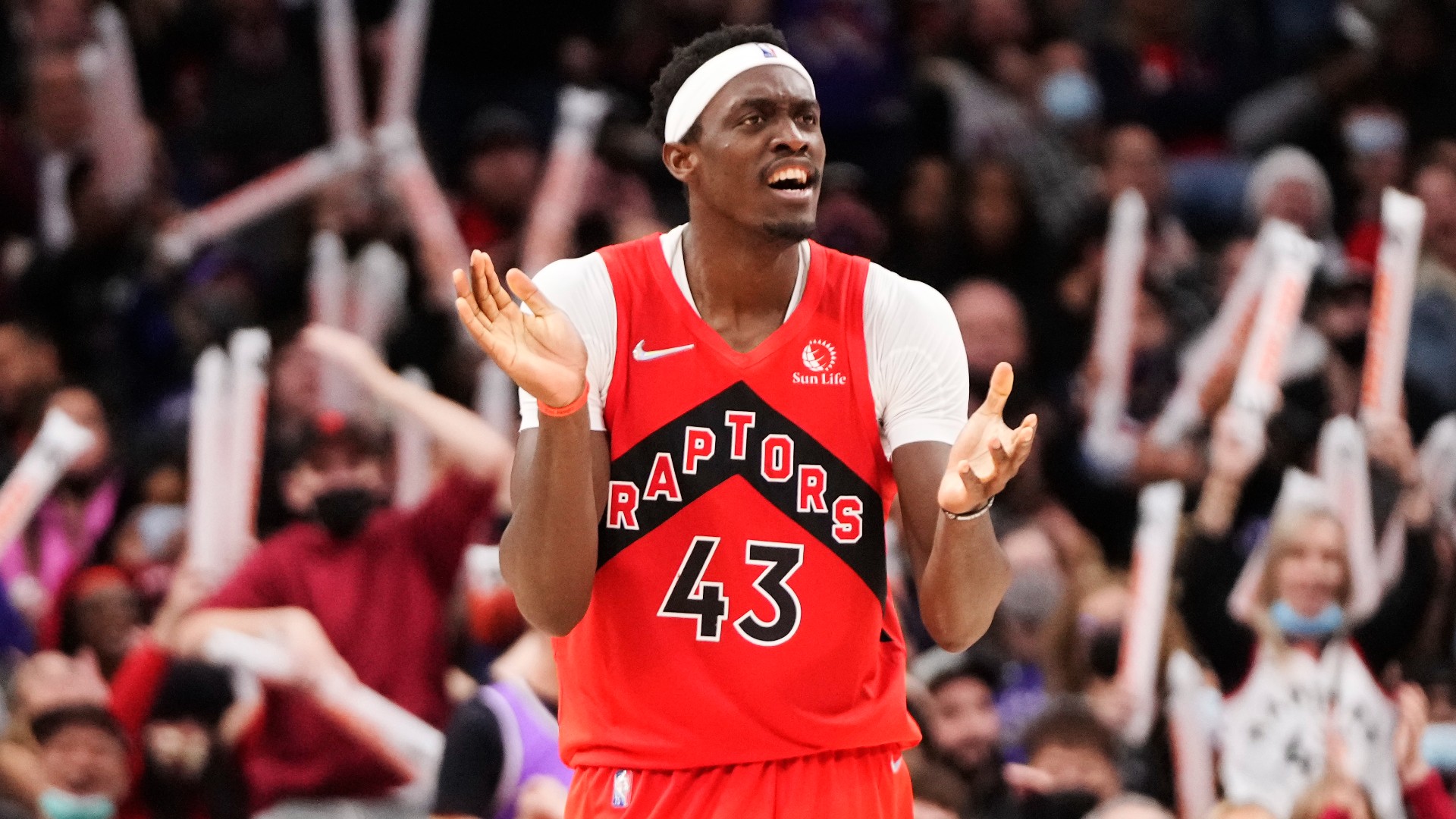 Pascal Siakam had a big night in the Raptors win over Washington