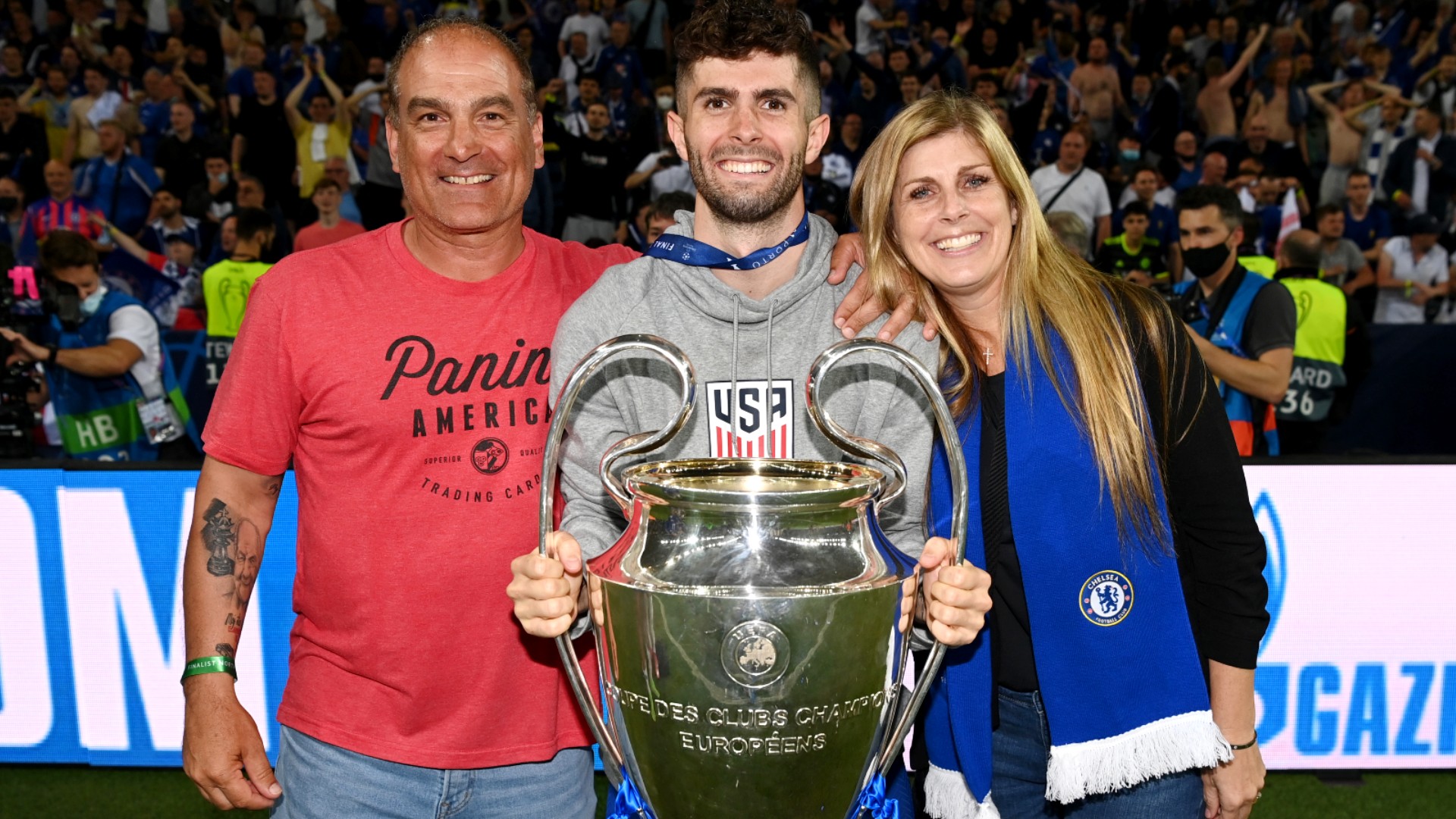 Christian Pulisic - Chelsea - family - Champions League