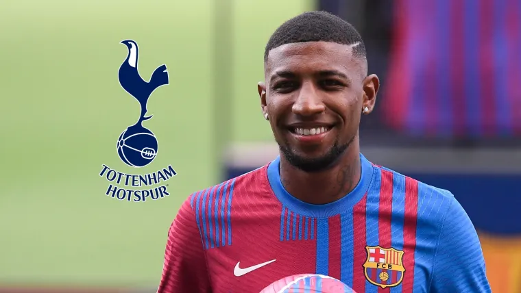 Emerson Royal, Barcelona, Spurs badge