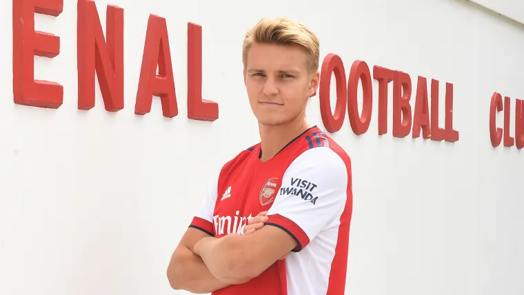 Martin Odegaard Arsenal 2021