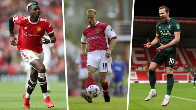 Paul Pogba, Dennis Bergkamp, Harry Kane