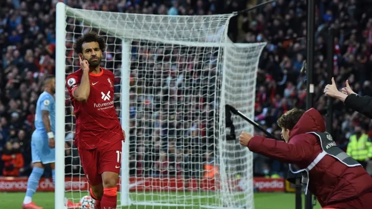 Mohamed Salah of Liverpool.