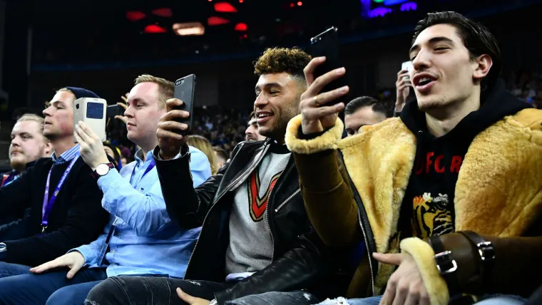 Hector Bellerin Alex Oxlade-Chamberlain NBA