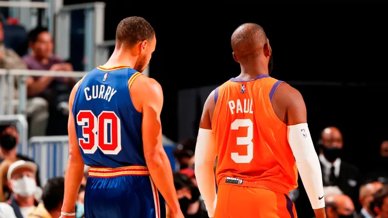 Stephen Curry and Chris Paul