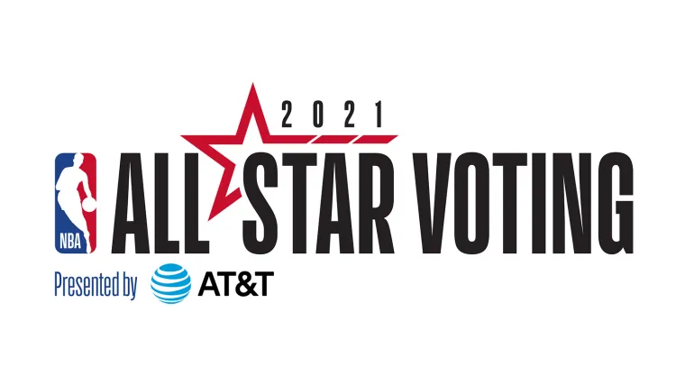 NBA All-Star Voting 2021 Horizontal logo