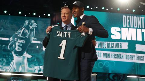 DeVonta Smith, Eagles.